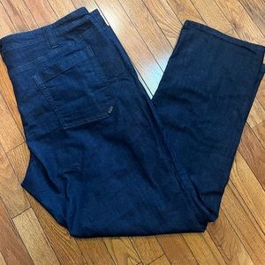 5.11 TACTICAL 42x32 74477 FLEX STRAIGHT FIT PANTS MEN DARK WASH